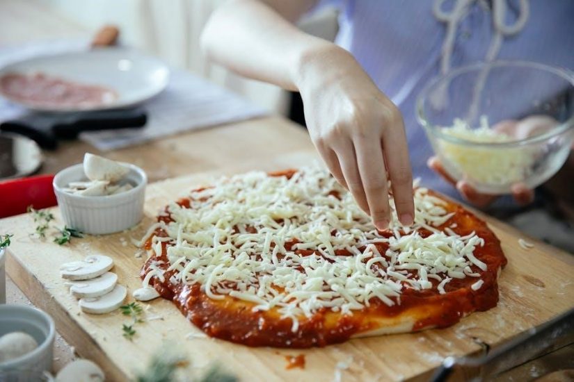 pizza cutting guide